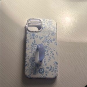 Loopy Blue Floral Phone Case